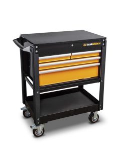 Utility Tool Cart, 21 In., 4 Drawer