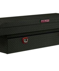 Weather Guard Saddle Truck Tool Box Aluminum Full Standard Textured Matte Black
