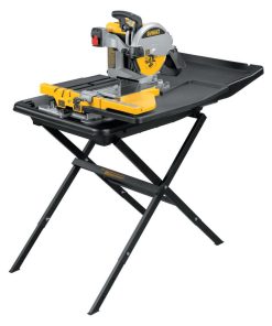 10 In. Wet Tile Saw with Stand
