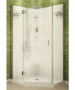Maax 36 In. W. x 72 In. H. x 36 In. D. White Polystyrene Shower Stall