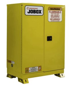 45 Gallon Flammable Manual Close Safety Cabinet - Yellow