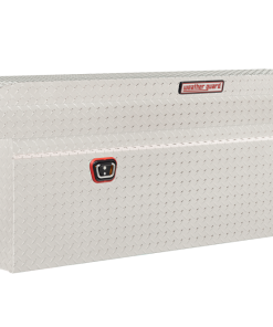 Weather Guard Saddle Truck Tool Box Aluminum Full Deep Clear