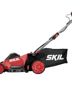 SKIL PWRCore 20 In. 40V Brushless Push Lawn Mower Kit with 5.0Ah Battery and AutoPWRJump Charger