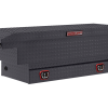 Weather Guard Saddle Truck Tool Box Aluminum Low Profile Gunmetal Gray
