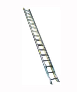 WERNER D1232-2 Extension Ladder, 31 ft H Reach, 225 lb, Aluminum