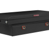 Weather Guard Saddle Truck Tool Box Aluminum Full Extra Wide Textured Matte Black