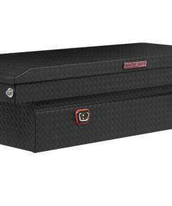 Weather Guard Saddle Truck Tool Box Aluminum Full Extra Wide Textured Matte Black