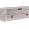 Weather Guard Saddle Truck Tool Box Aluminum Full Standard Clear