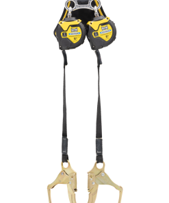 Werner Bantam 6' Twin Leg Web Leading Edge Self Retracting Lifeline with Steel Form Hook