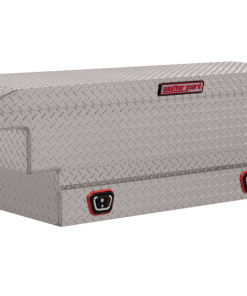 Weather Guard Saddle Truck Tool Box Aluminum Compact Low Profile Clear