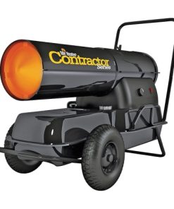 Mr. Heater F270320 Forced Air Heater, 8.5 gal Fuel Tank, Kerosene, 140,000 Btu, 3125 sq-ft Heating Area