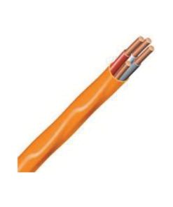 EEC 3966627 Building Wire, 10 AWG Wire, 3 -Conductor, 250 ft L, Copper Conductor, PVC Insulation, Nylon Sheath