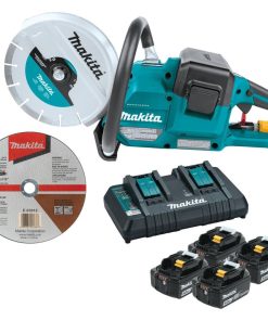 18V X2 (36V) LXT? Lithium-Ion Brushless Cordless 9" Power Cutter Kit, with AFT?, Electric Brake, 4 Batteries (5.0 Ah)