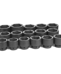1" Dr. 16 Piece Fractional Set 2-1/16" - 3"