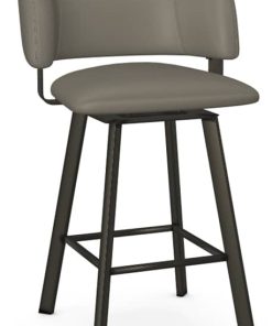 Amisco Easton Stratus/Harley Swivel Counter Stool