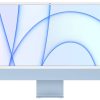 Apple Blue 24" iMac M1 8-Core 8GB RAM 256GB SSD, 7-Core GPU Retina 4.5K Desktop Computer (2021)