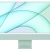 Apple Green 24" iMac M1 8-Core 8GB RAM 256GB SSD, 7-Core GPU Retina 4.5K Desktop Computer (2021)