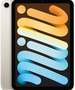 Apple iPad mini 8.3-Inch 64GB Wi-Fi + Cellular Starlight (2021)
