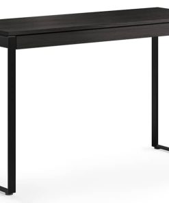BDI Linea Charcoal Stained Ash Console Desk