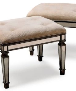 Butler Specialty Company Celeste Mirrored Vanity Seat