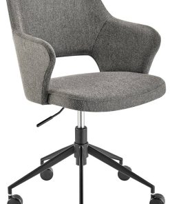 Euro Style Darcie Charcoal Office Chair