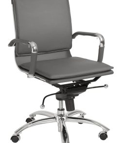 Euro Style Gunar Grey Pro Low Back Office Chair