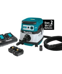 18V X2 LXT? Lithium-Ion (36V) Brushless Cordless 2.1 Gallon HEPA Filter Dry Dust Extractor Kit (5.0Ah)
