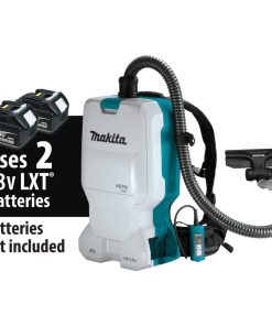 18V X2 LXT? Lithium-Ion (36V) Brushless Cordless 1.6 Gallon HEPA Filter Backpack Dry Vacuum, Bare Tool