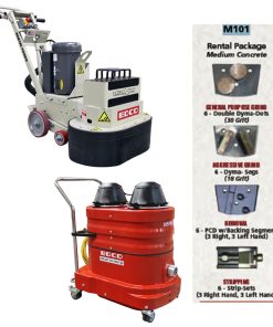 2D-HDE Magna-Trap VAC-100 Vac and M101 Grinder Kit Bundle