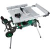 10" Jobsite Table Saw with Fold Roll Stand