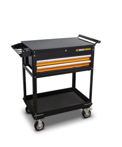 Utility Tool Cart, 20 In., 2 Drawer