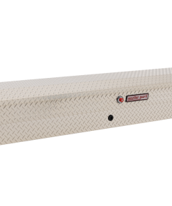 Weather Guard 87" Lo-Side Truck Tool Box Aluminum Clear