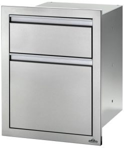 Napoleon 18" x 24" Stainless Steel Double Drawer