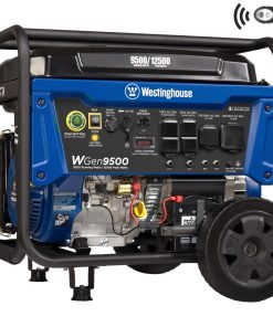 Westinghouse 9500-Running-Watt Heavy Duty Portable Gas Powered Generator with Electric and Remote Start