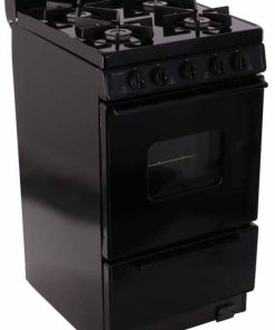 Premier ADA 20" Black Cordless Gas Range