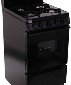 Premier ADA 20" Black Gas Range