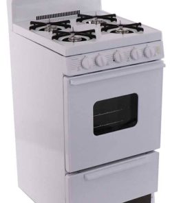 Premier ADA 20" White Gas Range