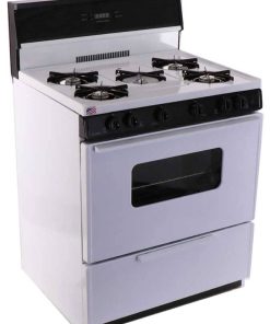 Premier 30" White Gas Range