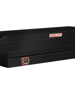 Weather Guard Saddle Truck Tool Box Steel Compact Gloss Black