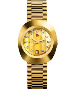 Rado The Original Automatic Diastar Gold Dial Jubile Watch, 27.3mm