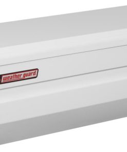 47-in x 20.25-in x 19.25-in White Steel Universal Truck Tool Box