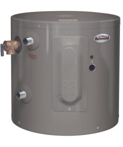 Richmond Essential Series 6EP6-1 Electric Water Heater, 120 V, 2000 W, 6 gal Tank, Wall Mounting