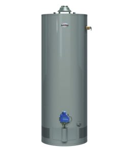 Richmond Essential Series 6G30-32F3 Gas Water Heater, Natural Gas, 29 gal Tank, 52 gph, 32000 Btu/hr BTU, Dark Warm Gray