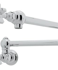Rohl Italian Country Polished Chrome Pot Filler Kitchen Faucet