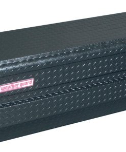 47-in x 20.25-in x 19.25-in Black Aluminum Universal Truck Tool Box