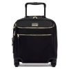 TUMI Voyageur Black/Gold Oxford Compact Carry-on