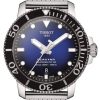 Tissot Seastar 1000 Powermatic 80 Blue Gradient Dial Stainless Steel Bracelet Watch, 43mm