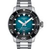 Tissot Seastar 2000 Professional Powermatic 80 Blue Gradient Dial Watch 46mm