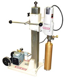 36" Core Drill Rig (with vacuum pump and clutch)