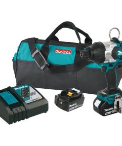18-Volt LXT Lithium-Ion Brushless Cordless High Torque 7/16 in. Hex Impact Wrench Kit